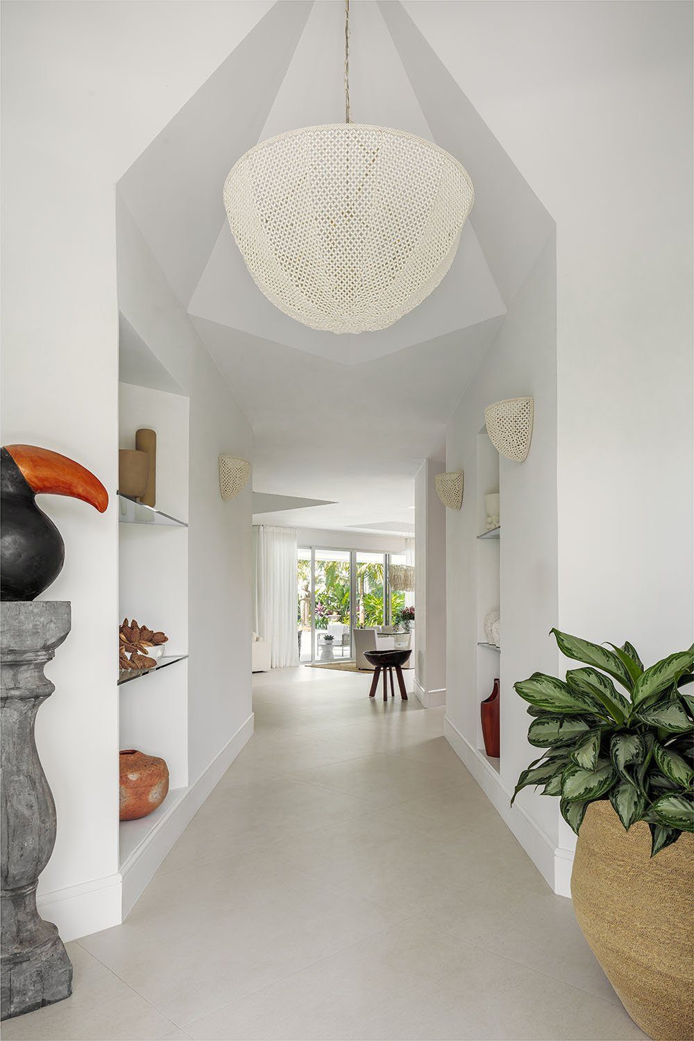 Contemporary Garden House, Boca Raton, luxury interior by CasaRio Design