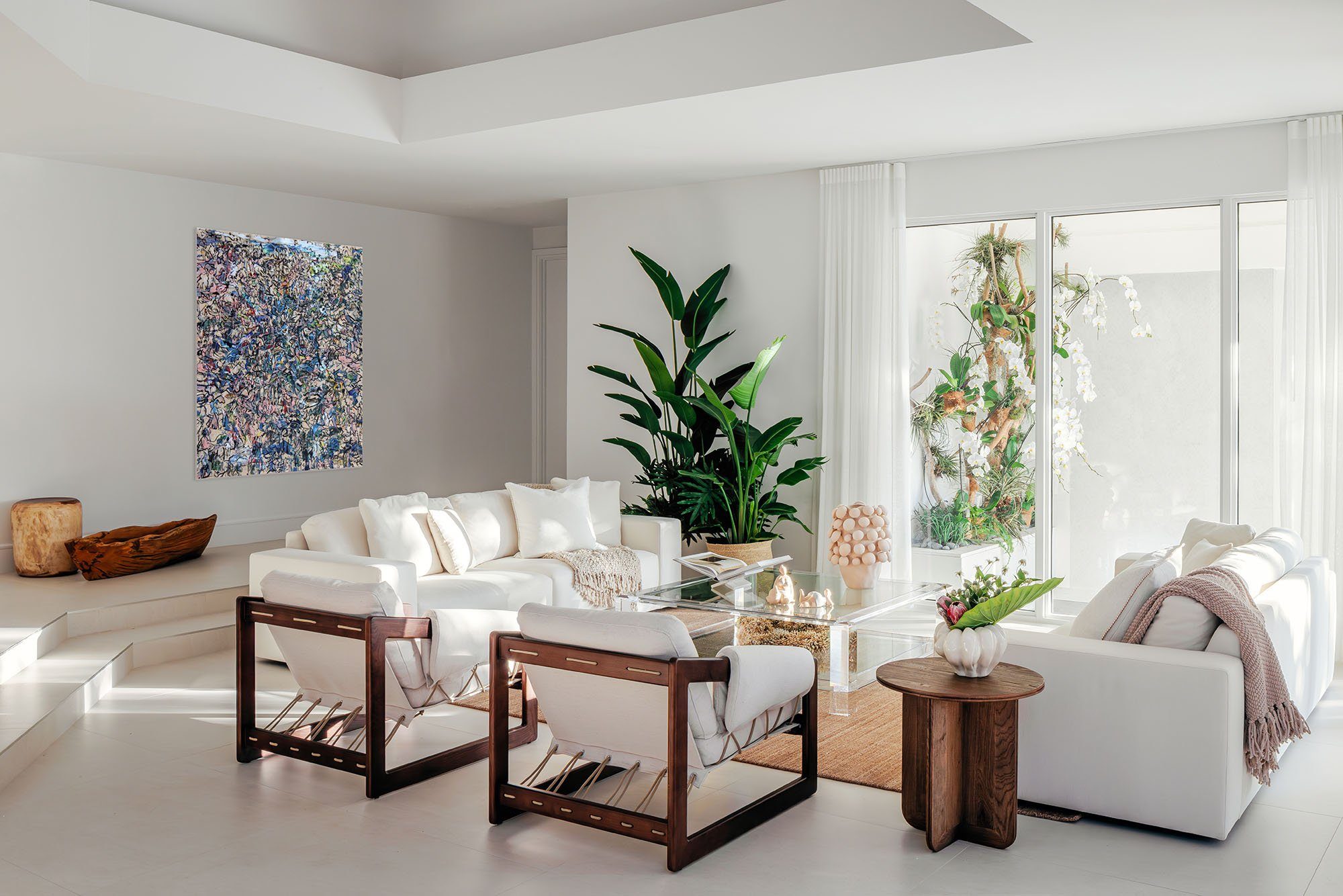 Contemporary Garden House, Boca Raton, luxury interior by CasaRio Design