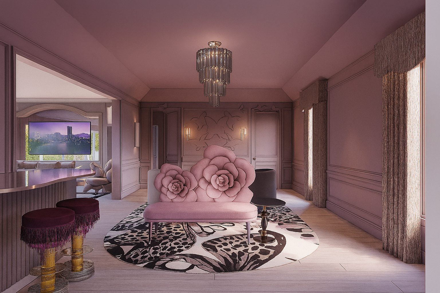 Luxe Wonderland by CasaRio Design in La Gorce Island